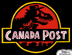 JURASSIC POST by Steve Nease