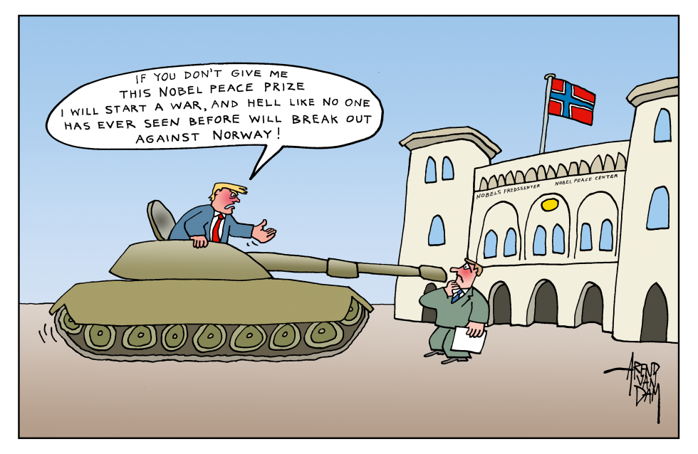 Peace Prize for Trump