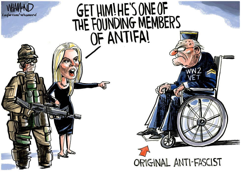Rounding up the Anti Fascists