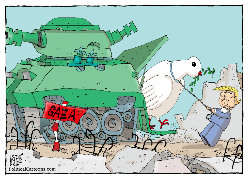 TRUMP FINALLY MAKES PEACE IN GAZA