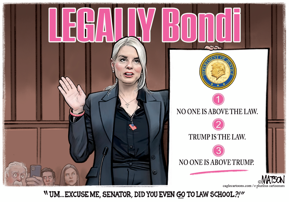 Pam Bondi Attacks Judiciary Committee Senator