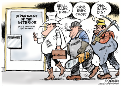 INTERIOR DEPARTMENT PUSHOVER by Paul Duginski