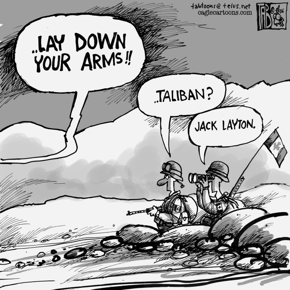 CANADA Lay down your arms