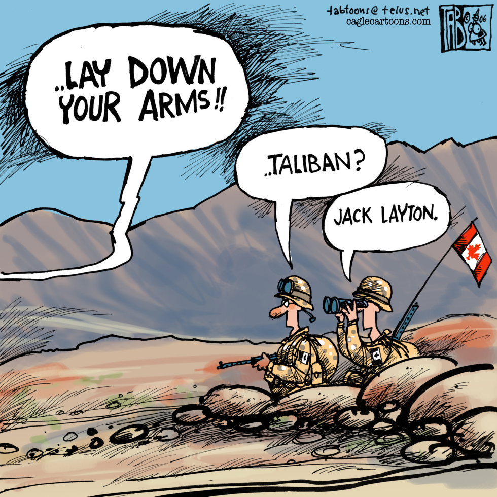 CANADA Lay down your arms COLOUR