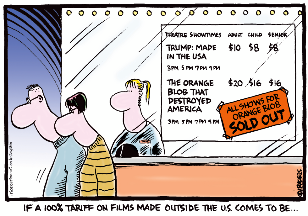 Tariff On Films Made Outside USA