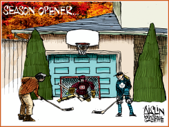 SEASON OPENER by Terry Mosher