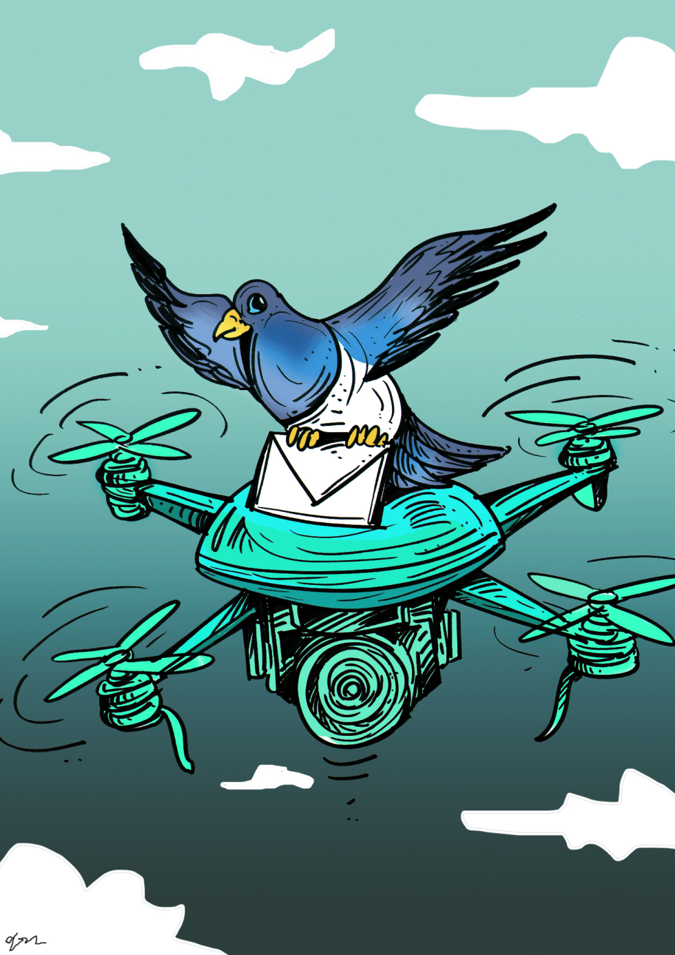 Pigeon Drone