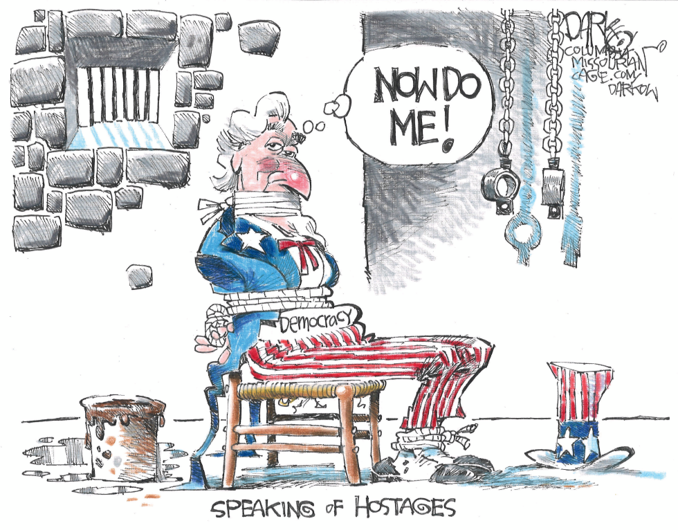 Speaking of hostages