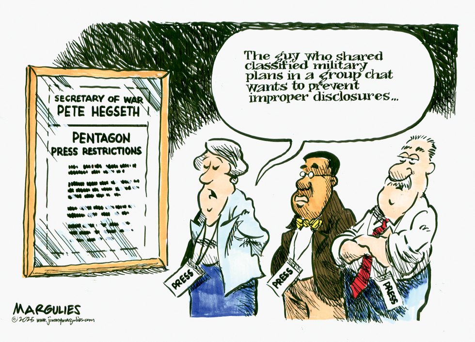 Pentagon Press Restrictions