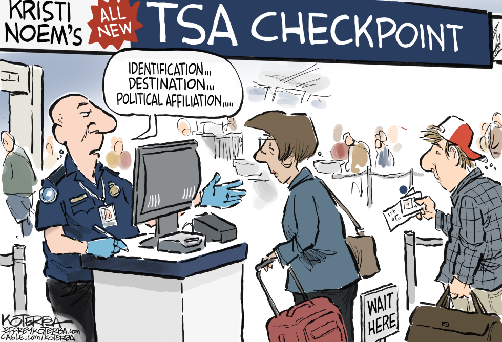 All new TSA checkpoint