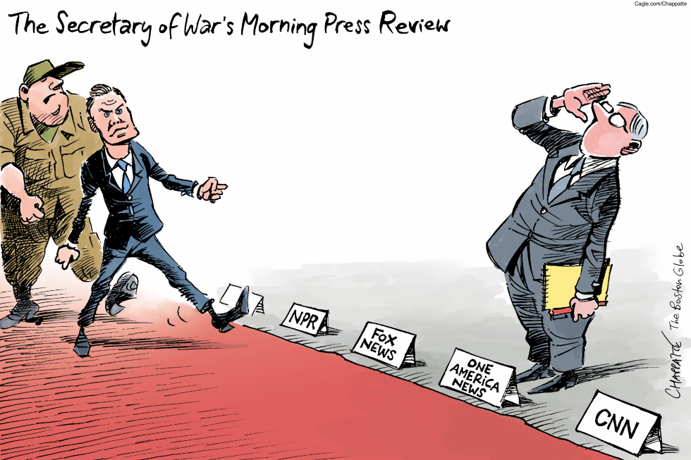 The Secretary of War’s Morning Press Review