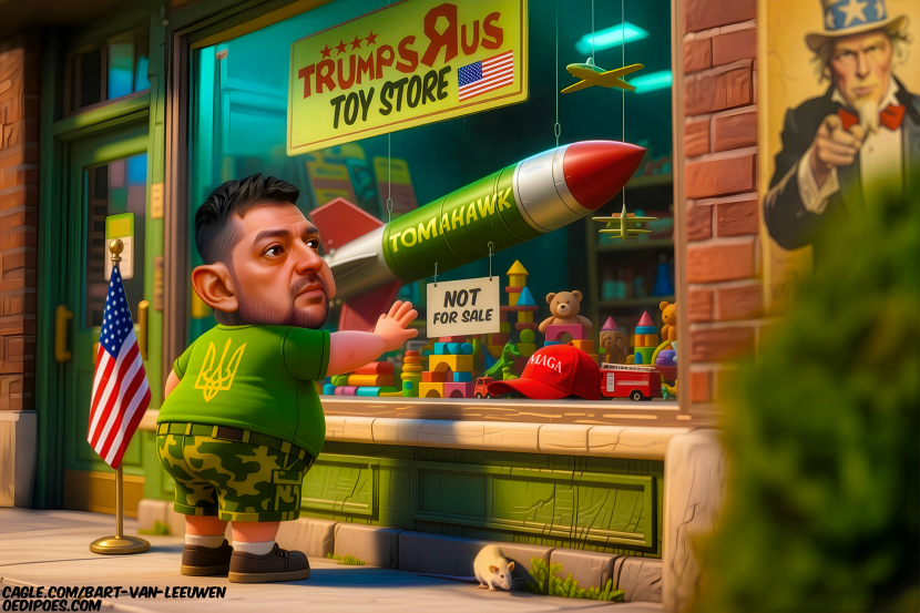No Tomahawk missiles for Zelensky