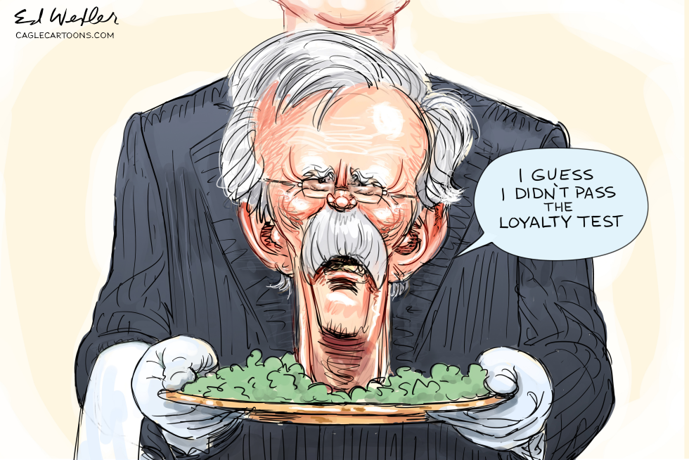 John Bolton Head On A Platter