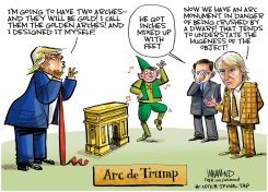 ARC DE TRUMP by Dave Whamond