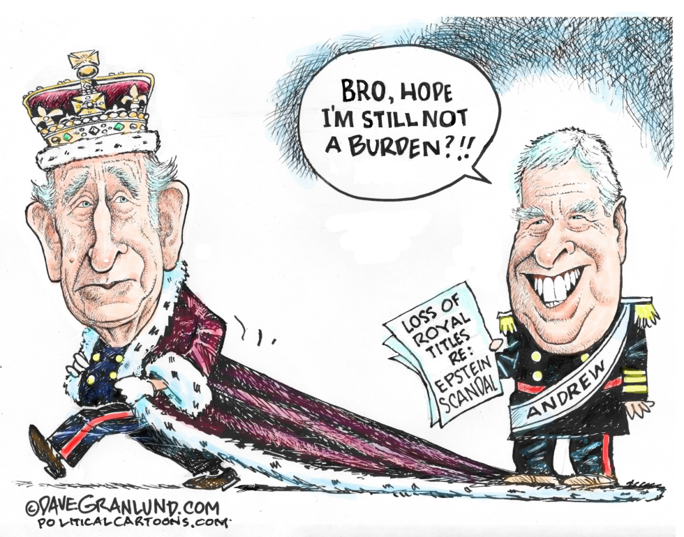 Prince Andrew loses titles