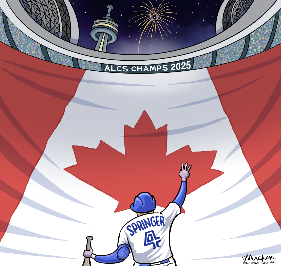 Canada salutes George Springer for ALCS win