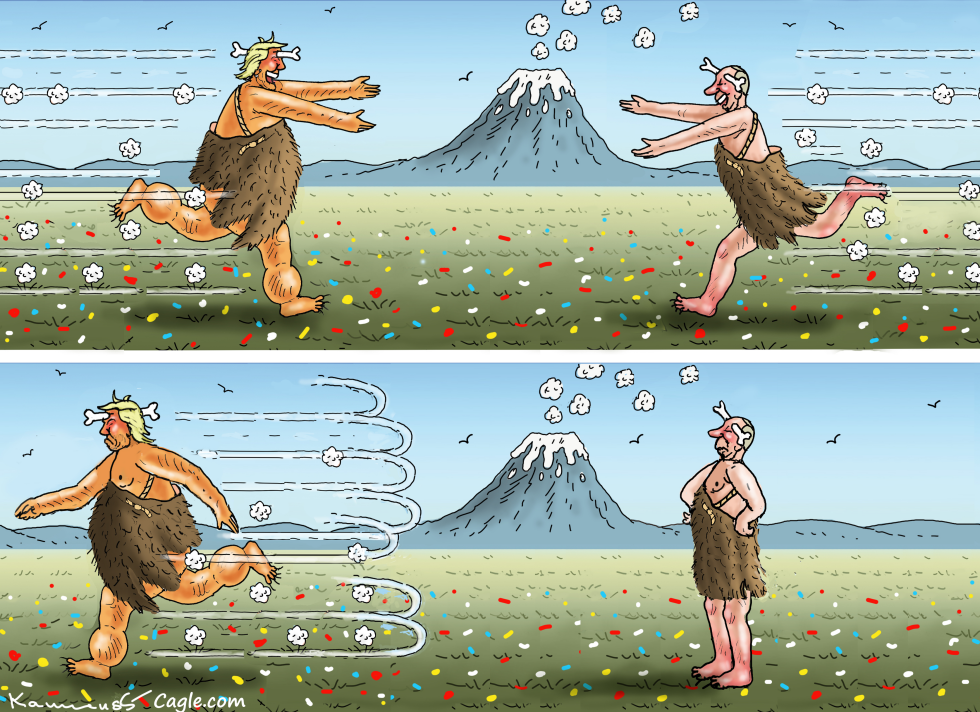 LOVE TROUBLE IN THE NEANDERTHAL PARADISE