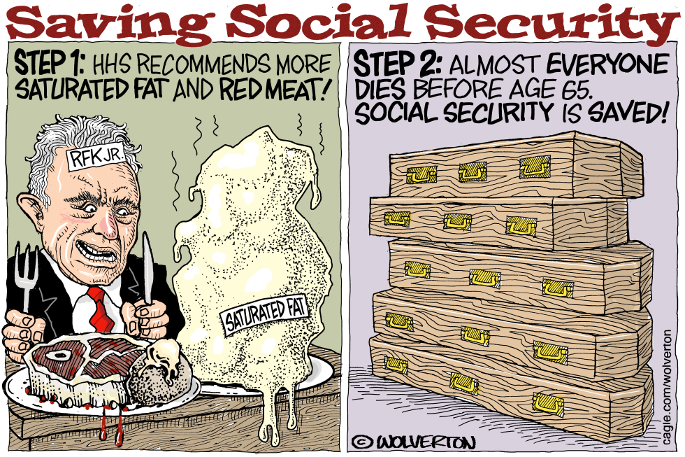 Eat Cholesterol, Die Early, Save Social Security