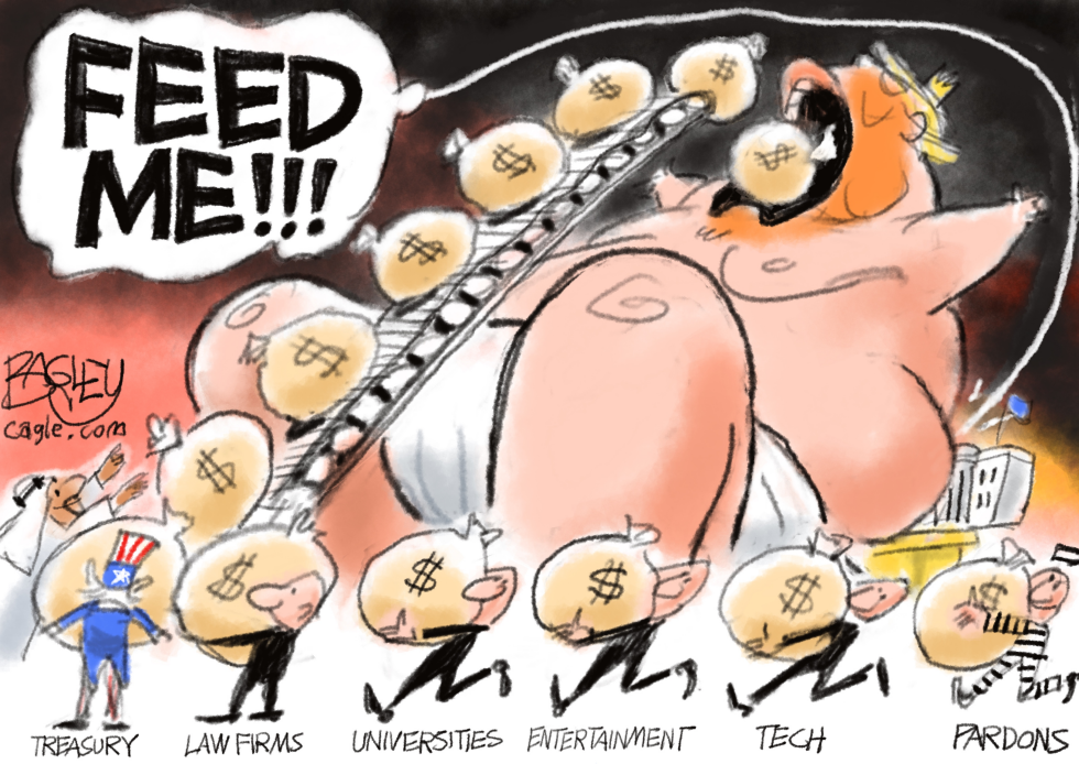 Greedy Trump