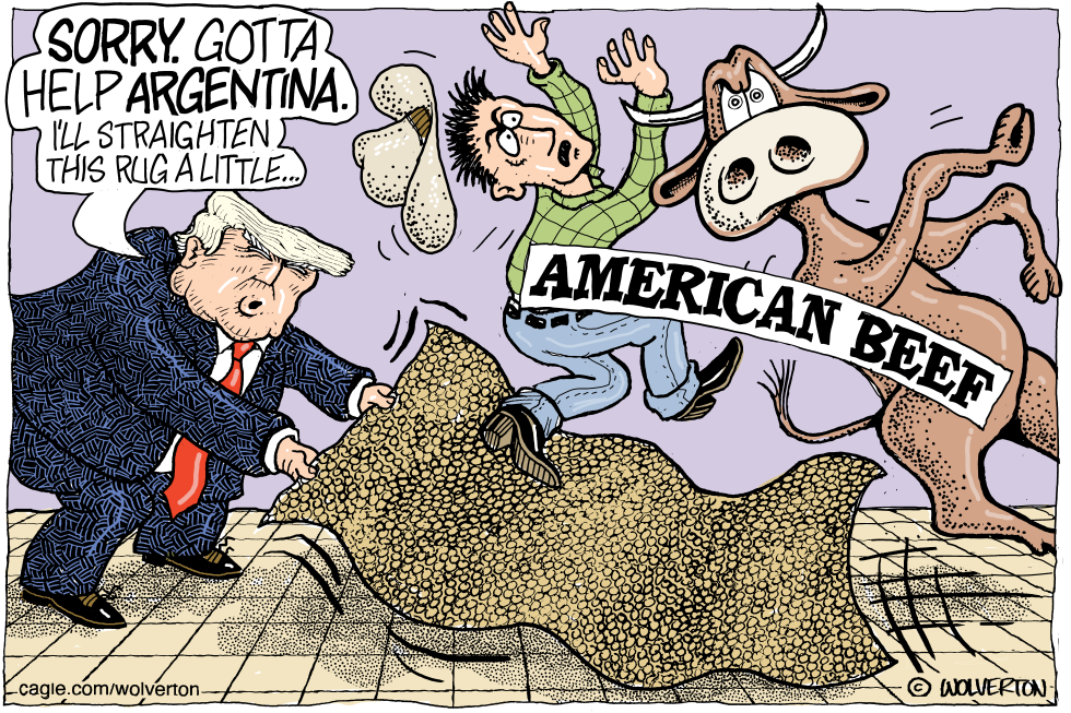 Trump Pulls Rug From Under American Beef
