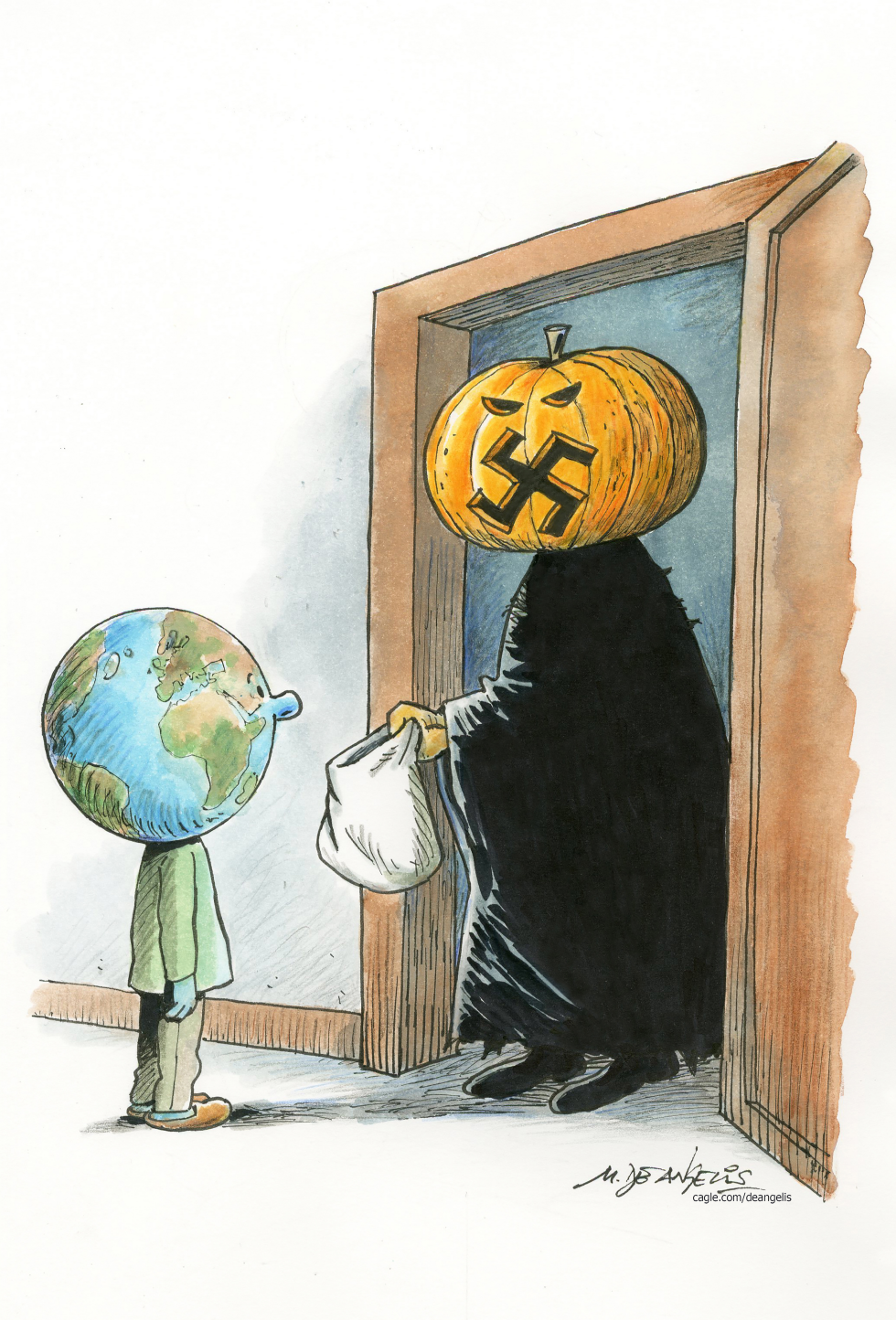 NAZI HALLOWEEN IN THE WORLD