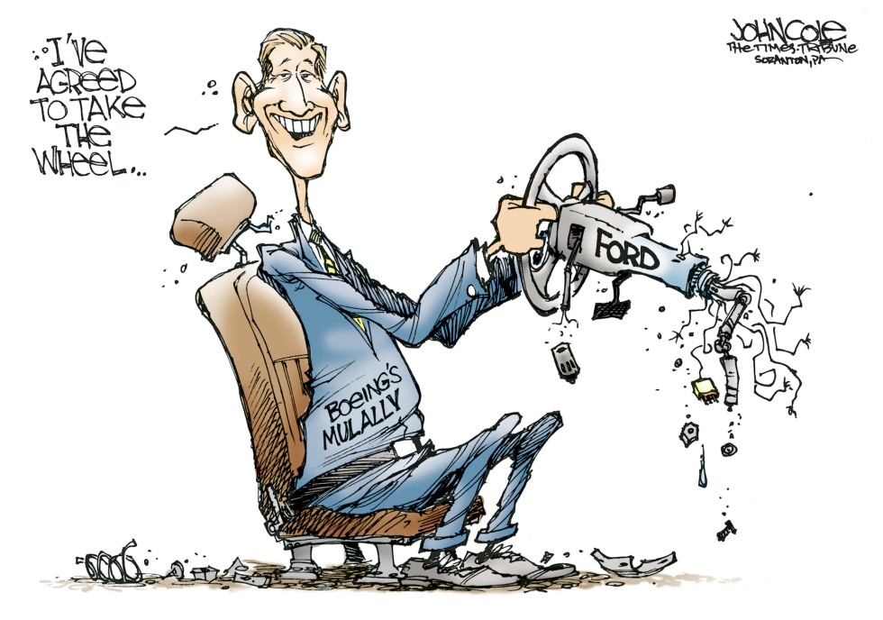 Fords new boss -- color