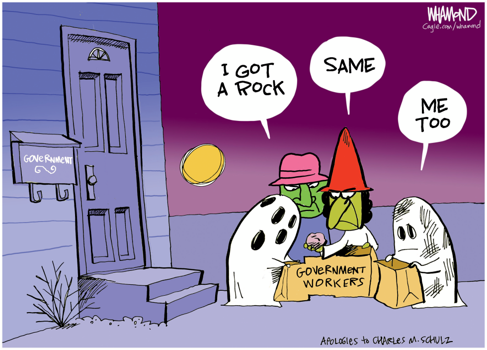 Government workers and the shutdown