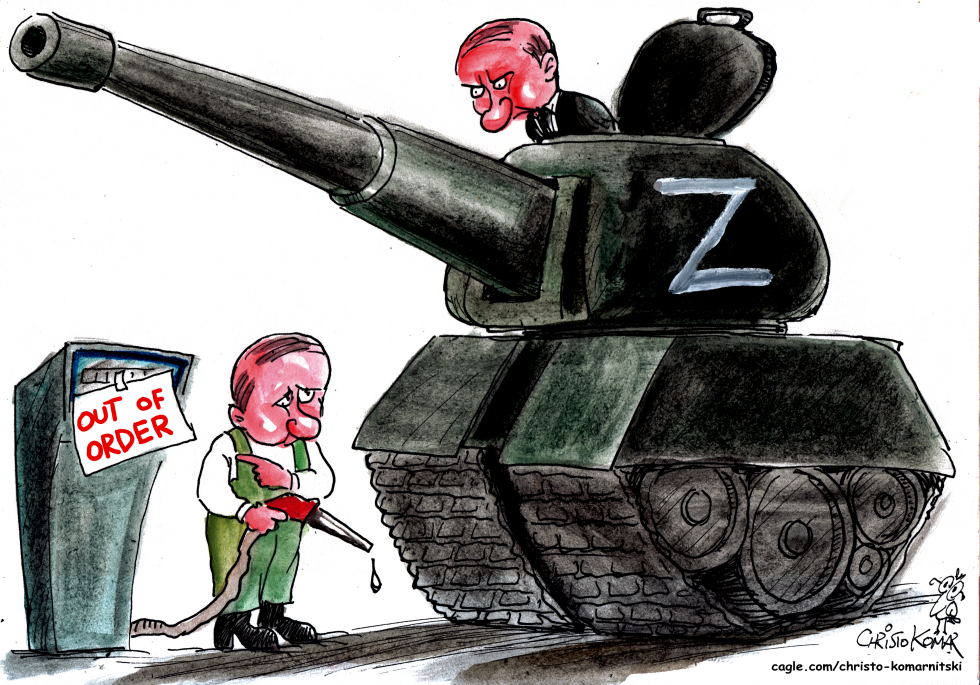 Putin out of fuel