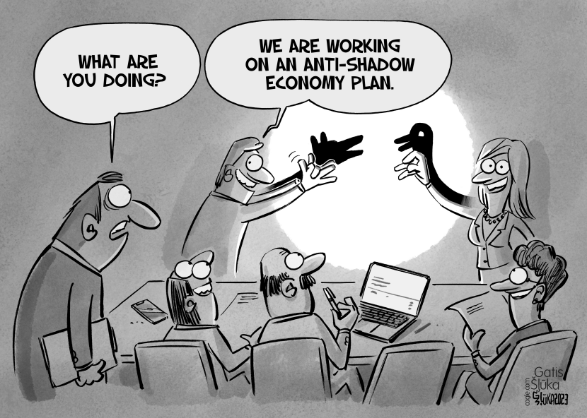 Team is working on an anti-shadow economy plan