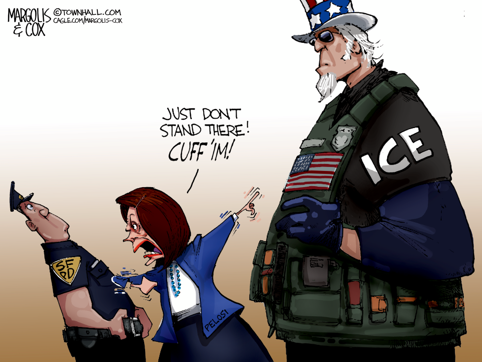 Nancy Pelosi Wants To Arrest ICE Agents