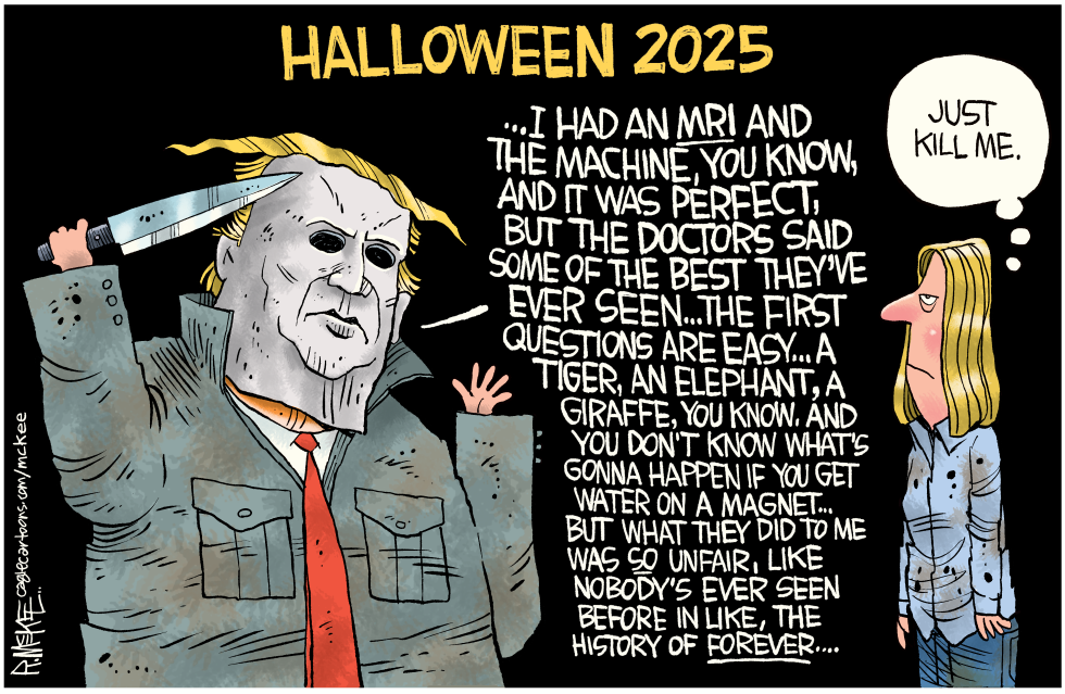 Trump as Michael Myers