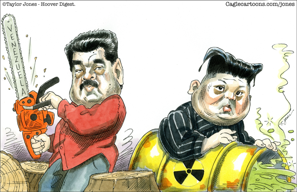 Nicolas Maduro and Kim Jong-un