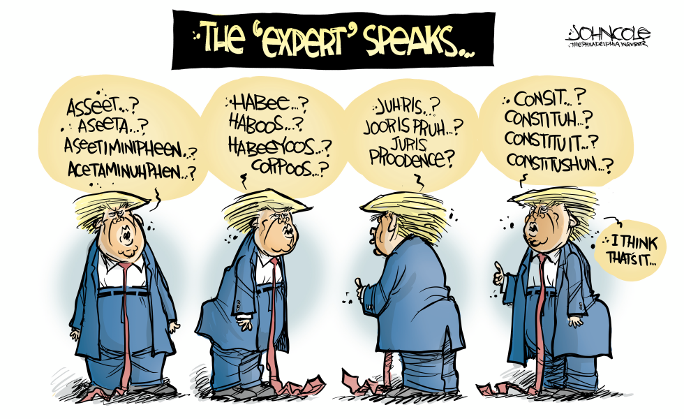 Trump mispronounces everything