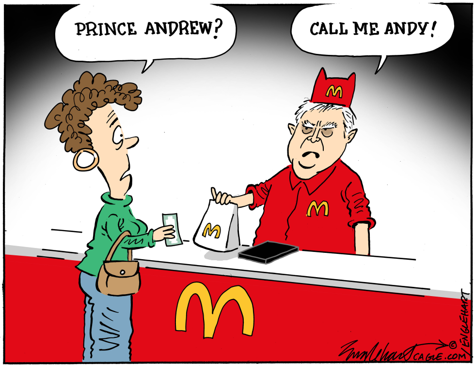 Prince Andrew Demoted