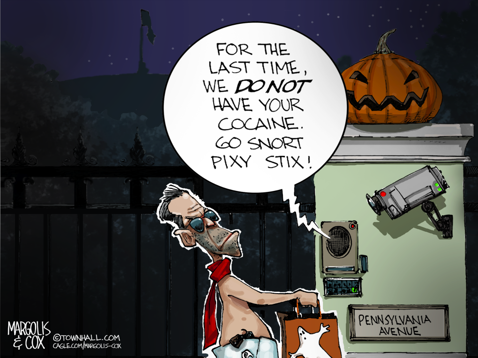 Hunter Biden Goes Trick-or-Treating