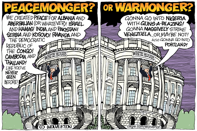 Is Trump a Peacemonger or Warmonger?