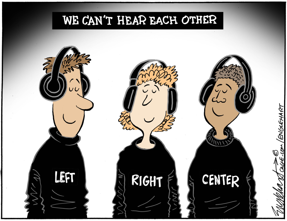 We're Not Hearing Each Other