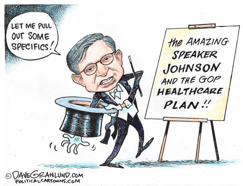 Speaker Johnson presents GOP healthcare plan details