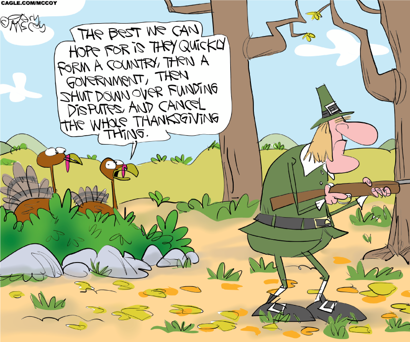 Turkeys Hope Thanksgiving Is Canceled