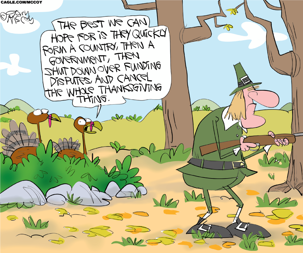 Turkeys Hope Thanksgiving Is Canceled
