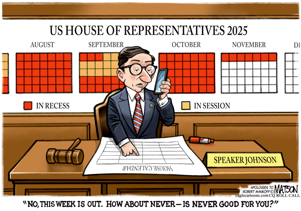 Speaker Johnson Has No Plans To Reopen The House