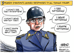 SPEAKER JOHNSON DODGING QUESTIONS by Dave Whamond
