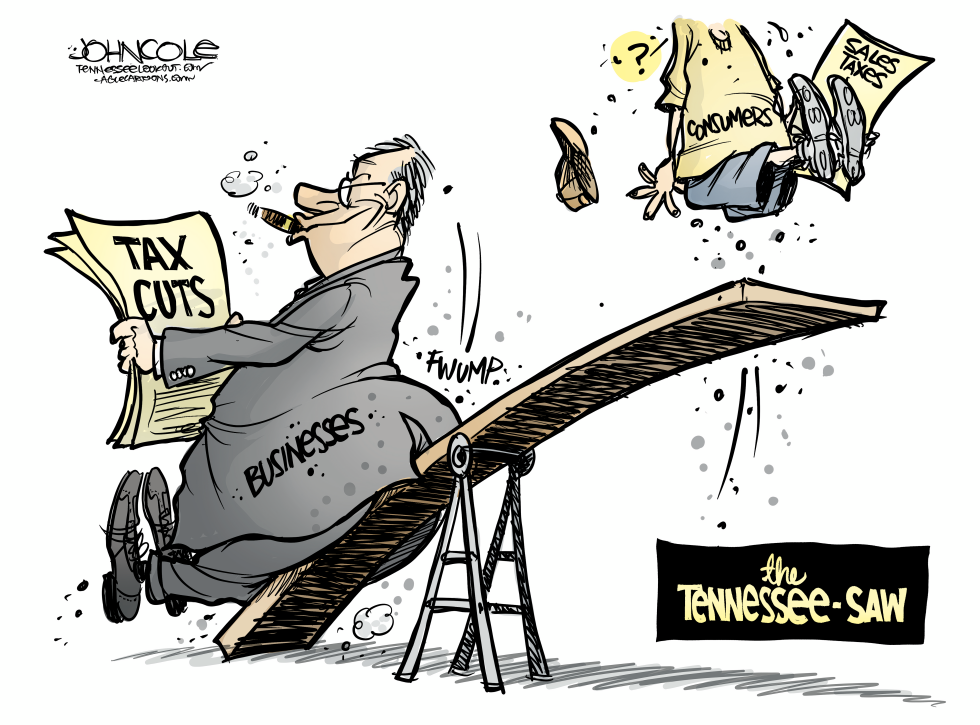 TN Business taxes vs sales taxes