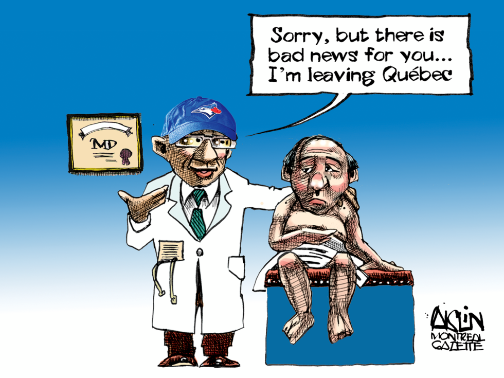 Leaving Quebec