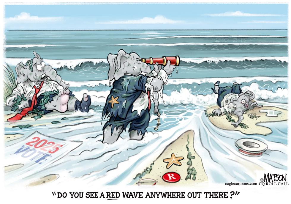 2025 Elections Blue Wave Wipes Out Republicans