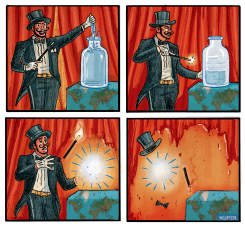 DISAPPEARING WATER RESOURCES WORLDWIDE by Peter Kuper