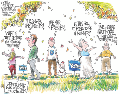 DEMOCRATS DISCOVER HOPE by John Darkow