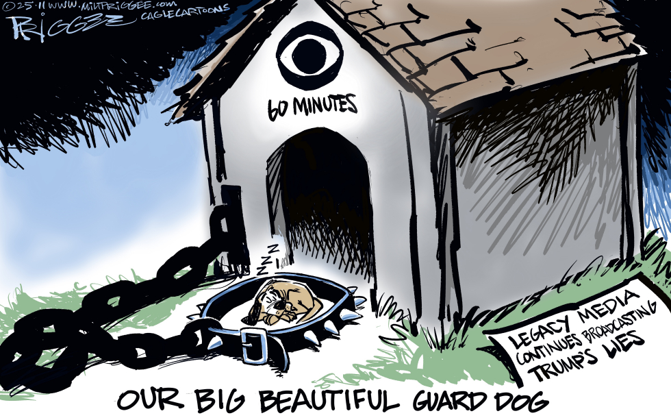 60 Minutes Doghouse Guards Trump Lies for Legacy Media