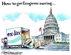 GET CONGRESS MOVING by Dave Granlund