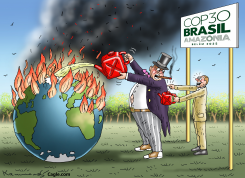 COP 30 – TAKE A SMALLER CANISTER, PLEASE by Marian Kamensky